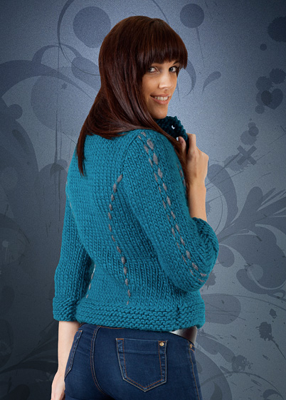 bulky jacket knitting pattern