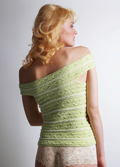 spiral top knitting pattern