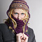 striped earflap hat knitting pattern