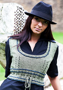 cropped vest knitting pattern