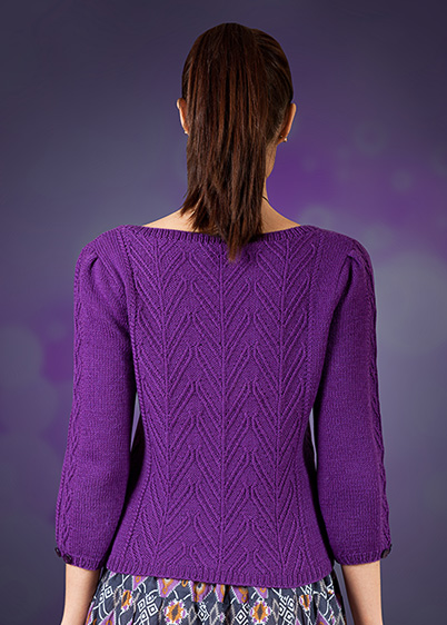 violet knitting pattern