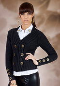 double breasted cardigan knitting pattern